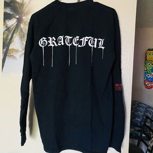 GRATEFUL long sleeve (black)